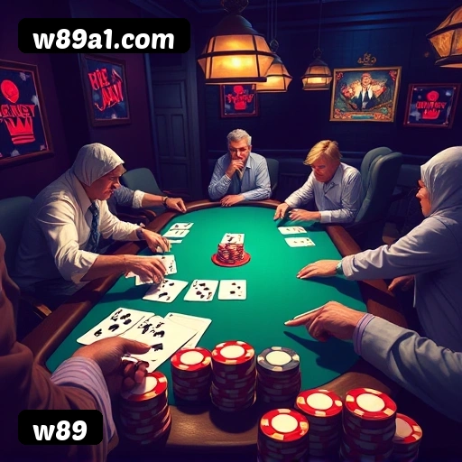 Jogos de Mesa Premium w89 - Blackjack, Roleta, Baccarat